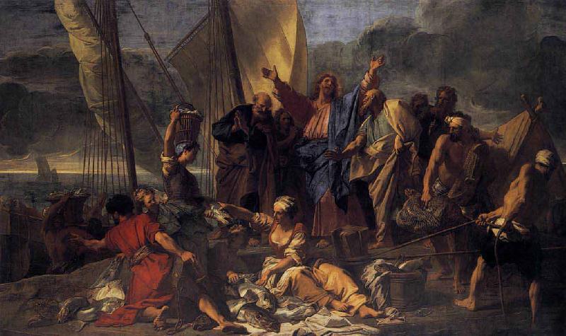 Jean-Baptiste Jouvenet The Miraculous Draught oil painting image